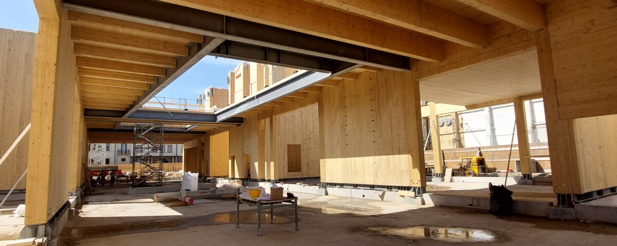 progetto strutture legno CLT facoltà padova