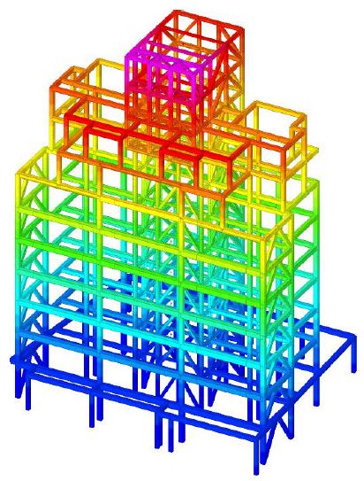 Hybrid timber tower engineering